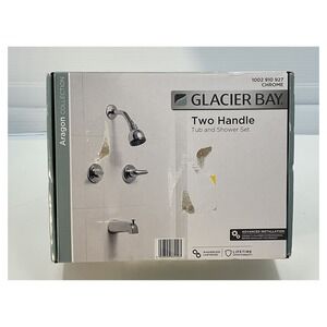 Glacier Bay Aragon 2-Handle Tub and Shower Faucet Set Chrome